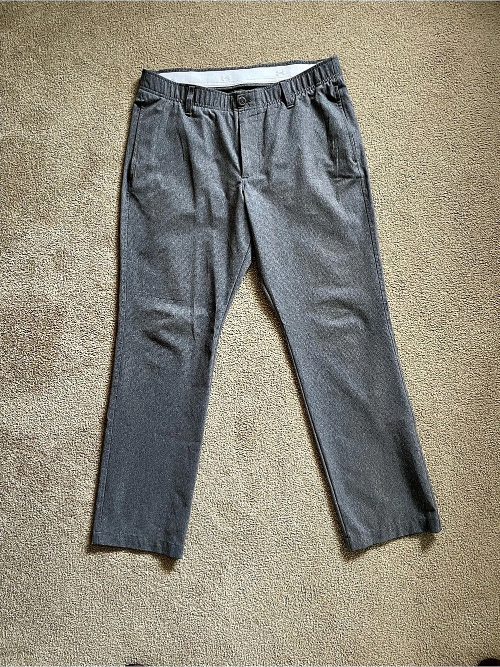 Under Armour Showdown Tapered Golf Pants Gray Waist 34/30